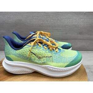 HOKA Mach 6 Youth “Lettuce Bellwether Blue'. Youth Size 7. EU 40 2/3